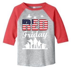 Red Friday Veterans Tribute Toddler Fine Jersey T-Shirt