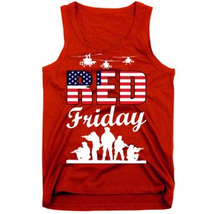 Red Friday Veterans Tribute Tank Top