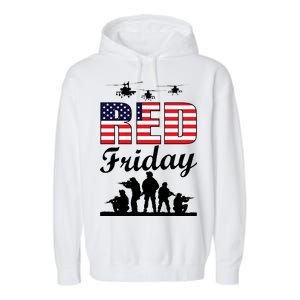 Red Friday Veterans Tribute Garment-Dyed Fleece Hoodie