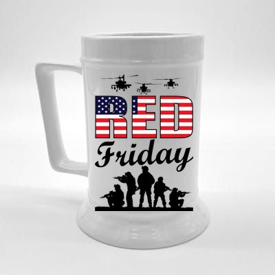 Red Friday Veterans Tribute Beer Stein