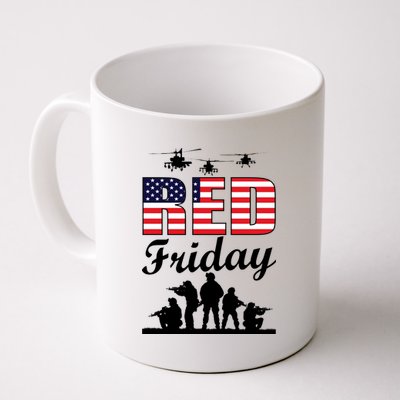 Red Friday Veterans Tribute Coffee Mug