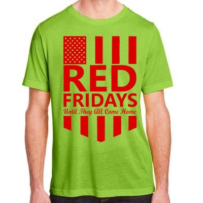 Red Fridays Military Flag Adult ChromaSoft Performance T-Shirt