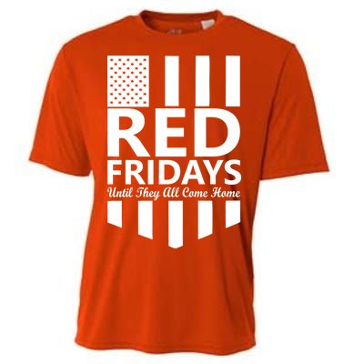 Red Fridays Military Flag Cooling Performance Crew T-Shirt