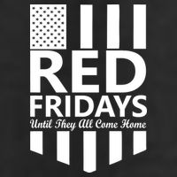 Red Fridays Military Flag Adult Drive Performance Visor