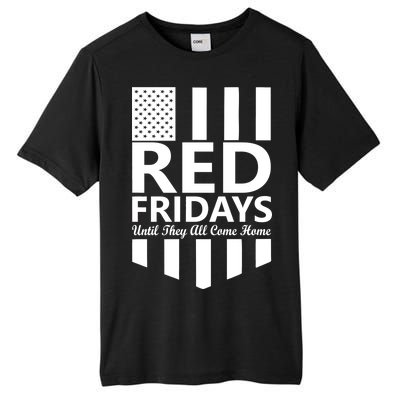 Red Fridays Military Flag Tall Fusion ChromaSoft Performance T-Shirt