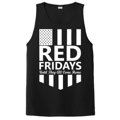 Red Fridays Military Flag PosiCharge Competitor Tank