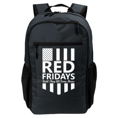 Red Fridays Military Flag Daily Commute Backpack