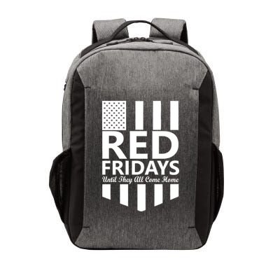 Red Fridays Military Flag Vector Backpack