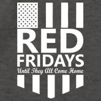 Red Fridays Military Flag Vector Backpack