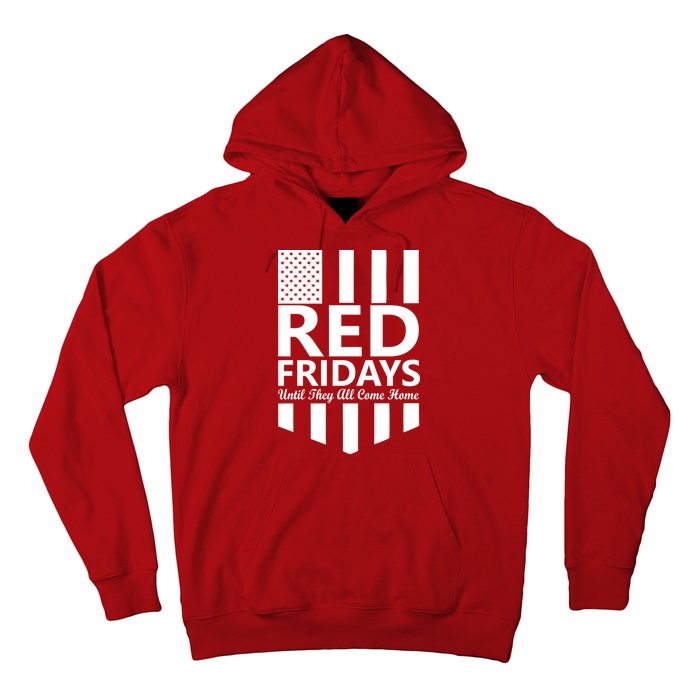 Red Fridays Military Flag Hoodie