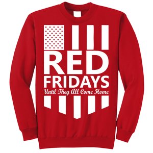 Red Fridays Military Flag Sweatshirt