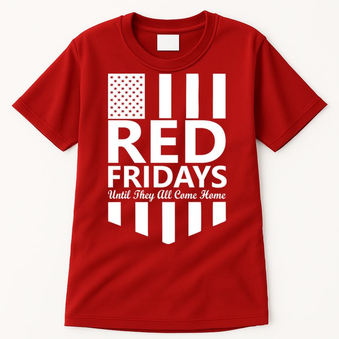 Red Fridays Military Flag Tall T-Shirt