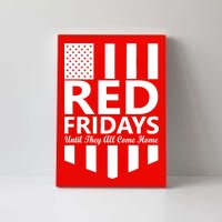 Red Fridays Military Flag Canvas