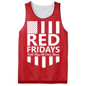 Red Fridays Military Flag Mesh Reversible Basketball Jersey Tank