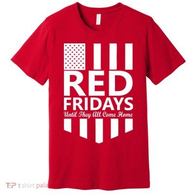 Red Fridays Military Flag Premium T-Shirt