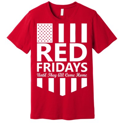 Red Fridays Military Flag Premium T-Shirt