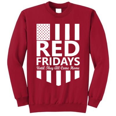 Red Fridays Military Flag Tall Sweatshirt