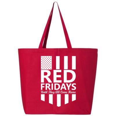 Red Fridays Military Flag 25L Jumbo Tote