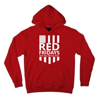 Red Fridays Military Flag Tall Hoodie