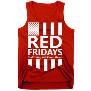 Red Fridays Military Flag Tank Top