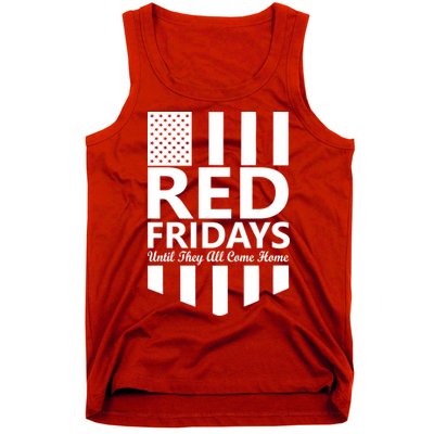 Red Fridays Military Flag Tank Top