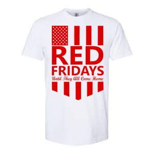 Red Fridays Military Flag Softstyle CVC T-Shirt