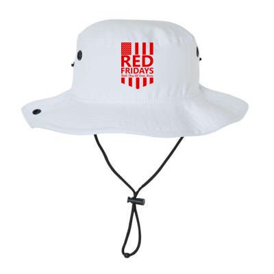 Red Fridays Military Flag Legacy Cool Fit Booney Bucket Hat