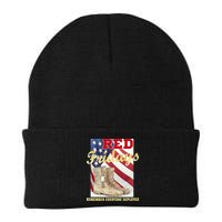 Red Fridays Remember Everyone Deployed Knit Cap Winter Beanie