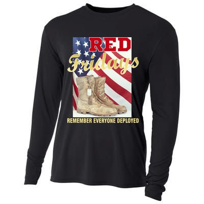 Red Fridays Remember Everyone Deployed Cooling Performance Long Sleeve Crew