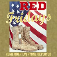 Red Fridays Remember Everyone Deployed Garment-Dyed Women's Muscle Tee