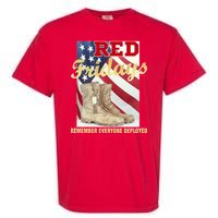 Red Fridays Remember Everyone Deployed Garment-Dyed Heavyweight T-Shirt