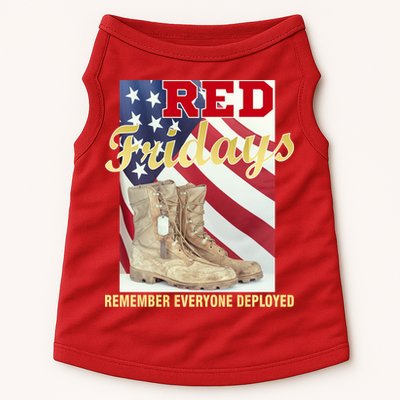 Red Fridays Remember Everyone Deployed Doggie Tank