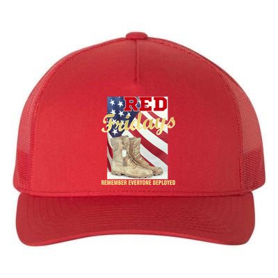 Red Fridays Remember Everyone Deployed Yupoong Adult 5-Panel Trucker Hat
