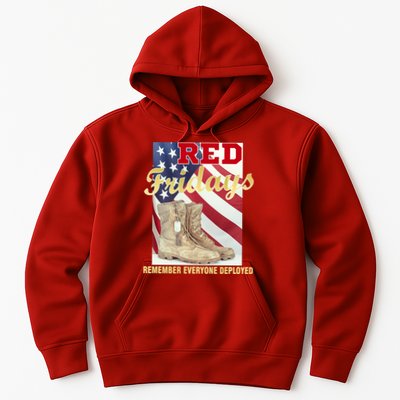 Red Fridays Remember Everyone Deployed Hoodie