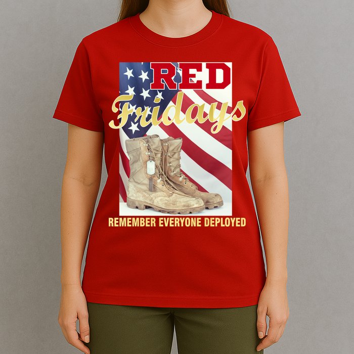 Red Fridays Remember Everyone Deployed T-Shirt