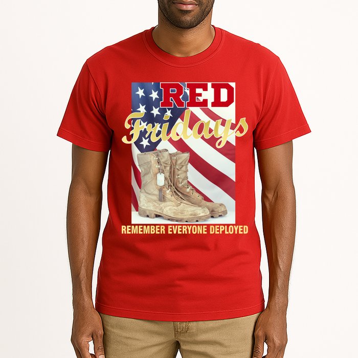 Red Fridays Remember Everyone Deployed Tall T-Shirt