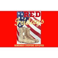 Red Fridays Remember Everyone Deployed Bumper Sticker