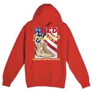 Red Fridays Remember Everyone Deployed Premium Pullover Hoodie