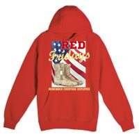 Red Fridays Remember Everyone Deployed Premium Pullover Hoodie