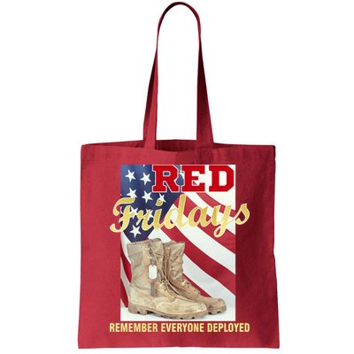 Red Fridays Remember Everyone Deployed Bag