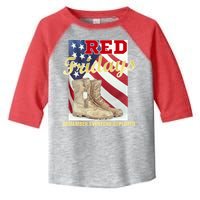 Red Fridays Remember Everyone Deployed Toddler Fine Jersey T-Shirt