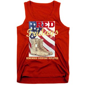 Red Fridays Remember Everyone Deployed Tank Top