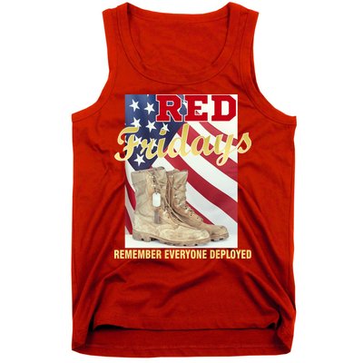 Red Fridays Remember Everyone Deployed Tank Top