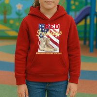 Red Fridays Remember Everyone Deployed Kids Hoodie