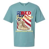 Red Fridays Remember Everyone Deployed Sueded Cloud Jersey T-Shirt