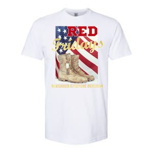 Red Fridays Remember Everyone Deployed Softstyle CVC T-Shirt