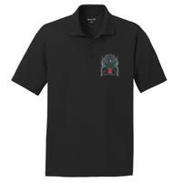 Red Hood Night Wolf Moon Crest PosiCharge RacerMesh Polo