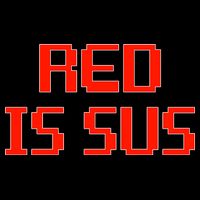 Red Is Sus Imposter Among Us Sustainable Bucket Hat