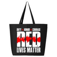 Red Lives Matter 25L Jumbo Tote