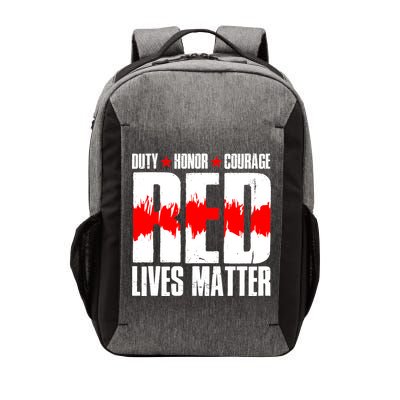 Red Lives Matter Vector Backpack